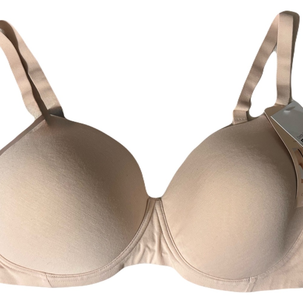 Bali Cream T-Shirt Bra with Seamless Design